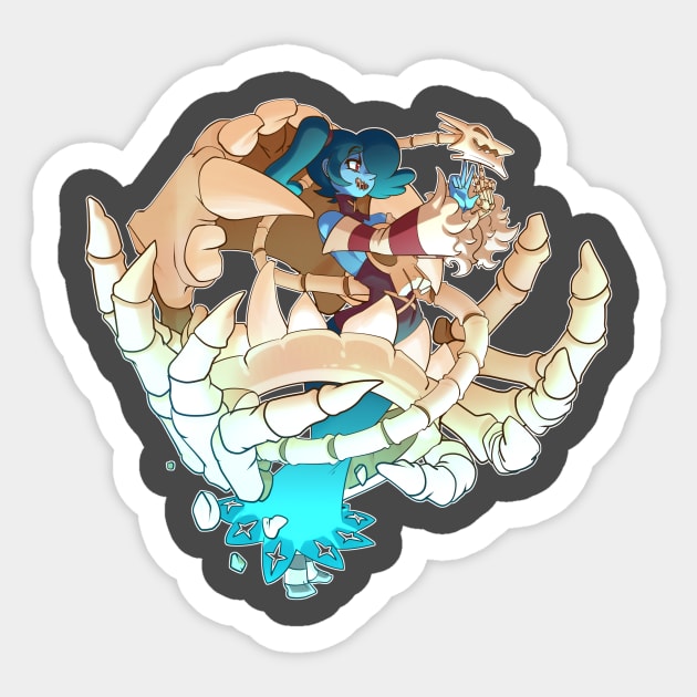 Squigly Sticker by Shoolmail